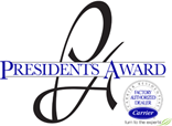 Carrier President's Award 2013 - 2017